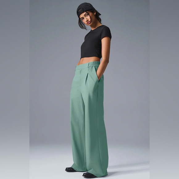 ALO Yoga Pants - Alo High Waist Pursuit Trouser XS Tall